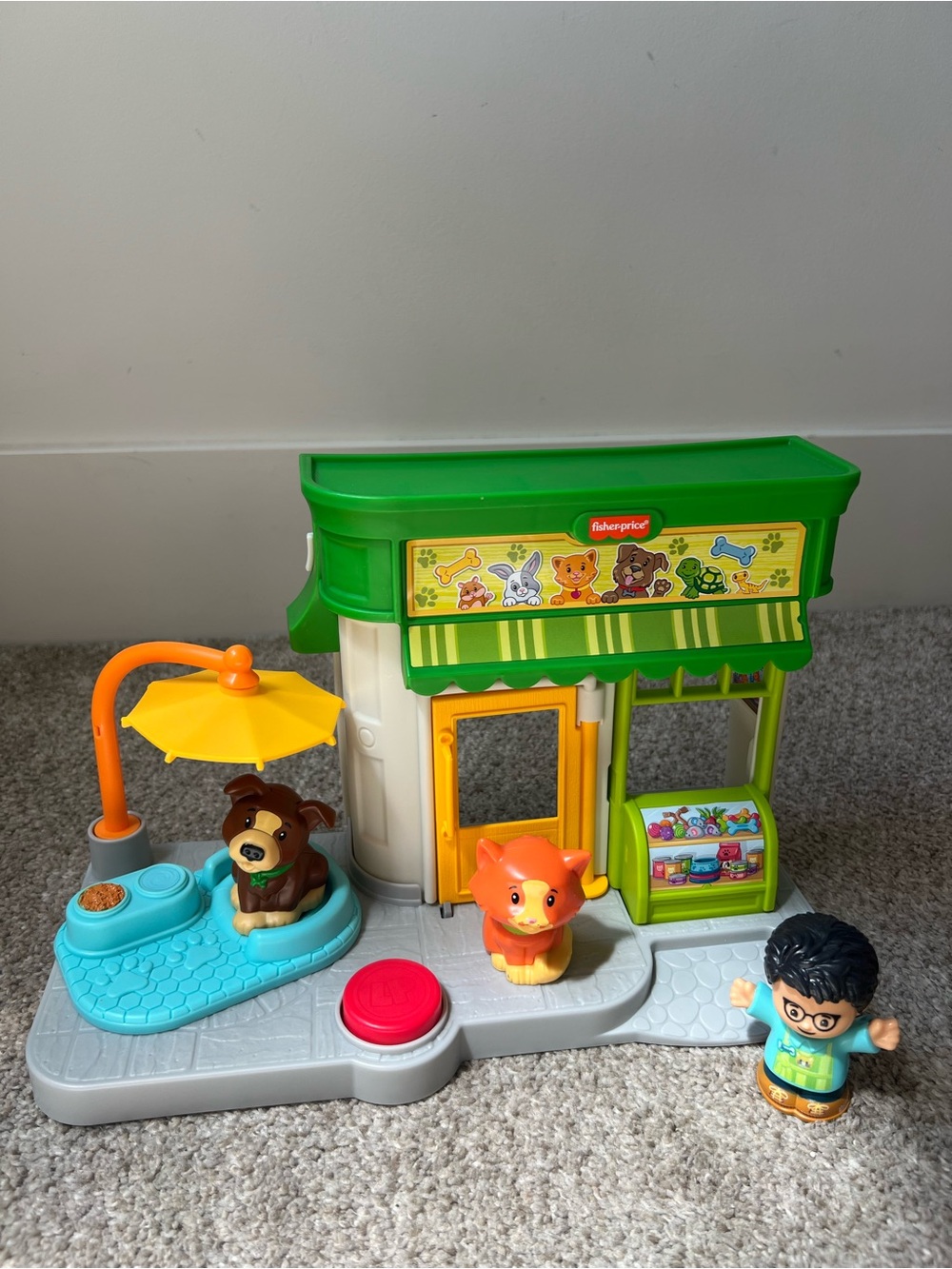 Fisher-Price Little People Treat Time Pet Shop Playset
